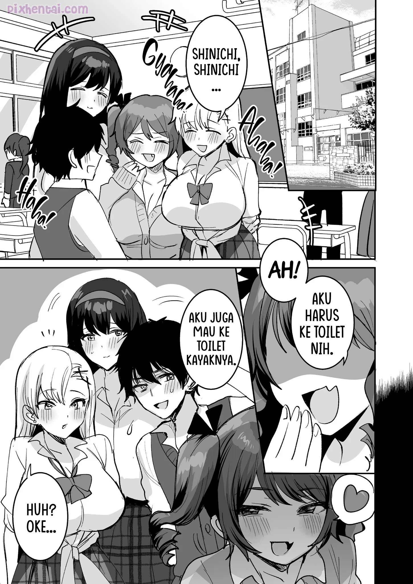 Komik hentai xxx manga sex bokep Suki na ko to ryouomoi ni naru hazu ga torimaki no joshi tachi ni doutei o ubawareta hanashi 46